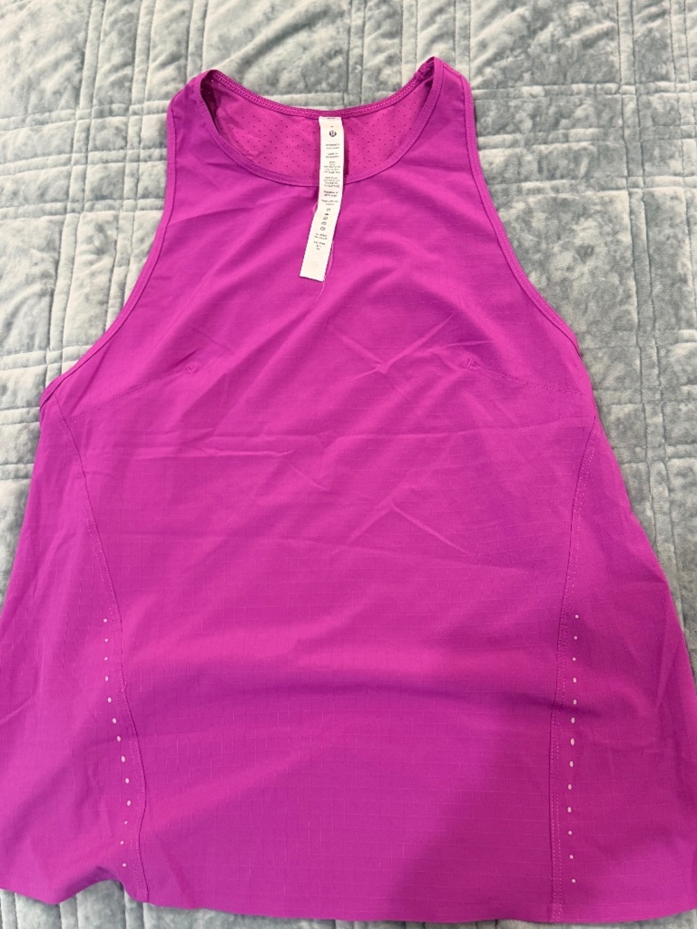 Lululemon Pink Lightweight Stretch Run Tank - Size 4 - Never worn Lululemon Pink